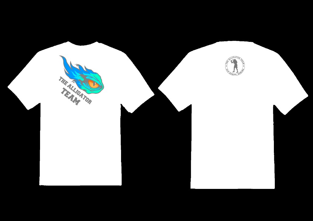Camiseta blanca The Alligator Team